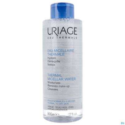 Uriage Mizellenwasser Normale-trockene Haut 500ml, A-Nr.: 5619075 - 01