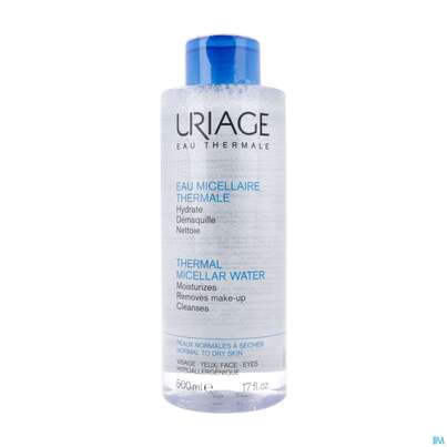 Uriage Mizellenwasser Normale-trockene Haut 500ml, A-Nr.: 5619075 - 02