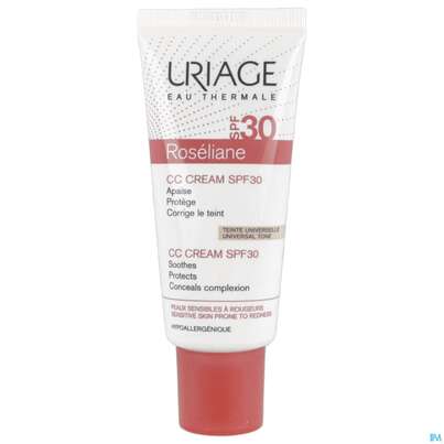 Uriage Roseliane Cc Cream Gegen Roetungen Spf30 40ml, A-Nr.: 5618638 - 08