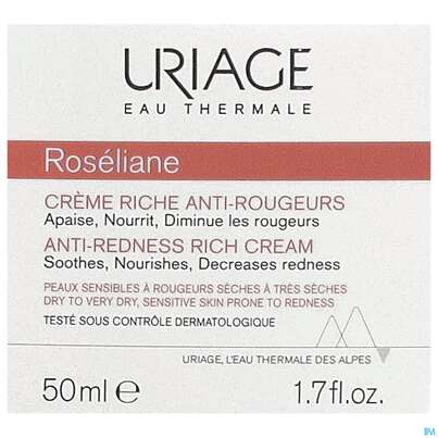 Uriage Roseliane Reichhaltige Creme Gegen Roetungen 40ml, A-Nr.: 5618696 - 01