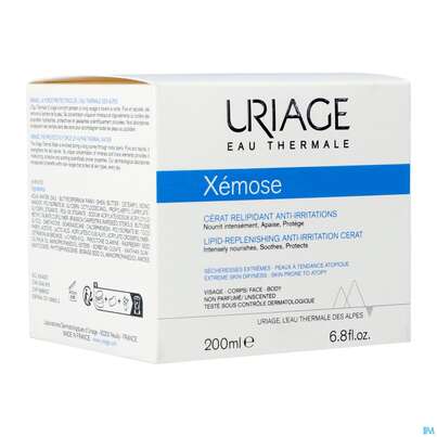 Uriage Xemose Reichh.reizungslindernde Lipidaufbau-creme 200ml, A-Nr.: 5618785 - 04