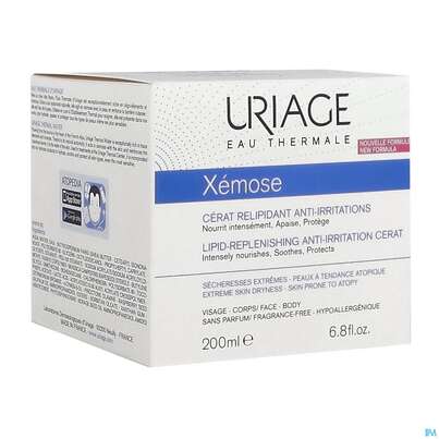 Uriage Xemose Reichh.reizungslindernde Lipidaufbau-creme 200ml, A-Nr.: 5618785 - 05