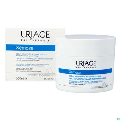 Uriage Xemose Reichh.reizungslindernde Lipidaufbau-creme 200ml, A-Nr.: 5618785 - 08