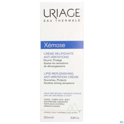 Uriage Xemose Reizungslindernde Lipidaufbau-creme 200ml, A-Nr.: 5618839 - 01