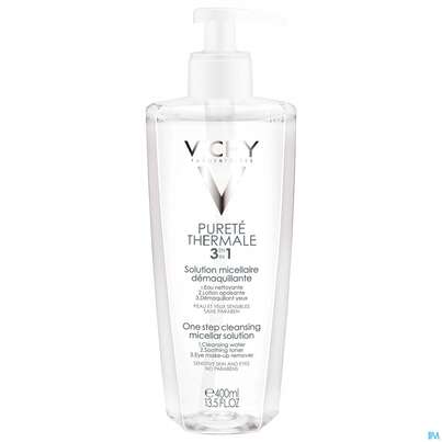 Vichy Purete Thermale Gesichtsreinigungsfluid 400ml, A-Nr.: 3607381 - 01