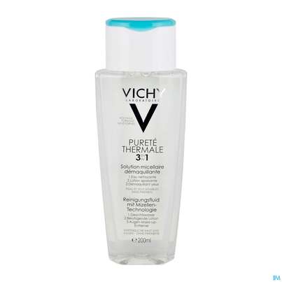 Vichy Purete Thermale Reinigungsfluid Mizelle 2015 200ml, A-Nr.: 4310022 - 02