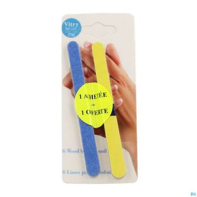 Sie sehen eine Packung Vitry 6er-set Nagelfeilen Auf Holz 12 Cm 1pc, Produktbild: 04 Vitry 6er-set Nagelfeilen Auf Holz 12 Cm 1pc, A-Nr.: 4627888 - 04