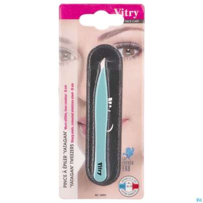 Vitry Farbige Zupfpinzette „yatagan“_weiss 1pc, A-Nr.: 4627641 - 24
