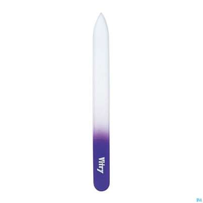 Sie sehen eine Packung Vitry Glasfeile_violett 1pc, Produktbild: 04 Vitry Glasfeile_violett 1pc, A-Nr.: 4627865 - 04