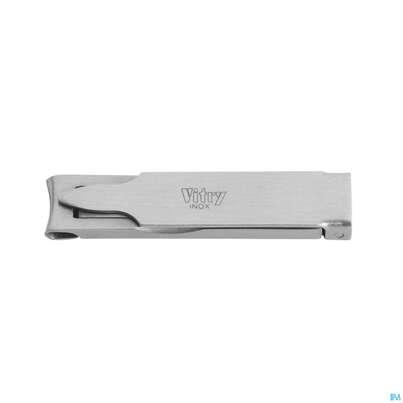 Sie sehen eine Packung Vitry Handnagelknipser Extra Flach 1pc, Produktbild: 05 Vitry Handnagelknipser Extra Flach 1pc, A-Nr.: 4633363 - 05