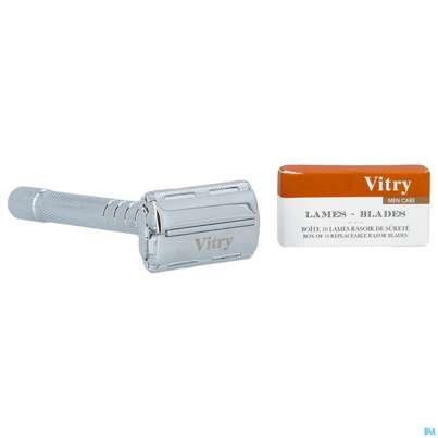 Sie sehen eine Packung Vitry Kit Butterfly-rasierhobel +10 Klingen Hcofr 1st, Produktbild: 05 Vitry Kit Butterfly-rasierhobel +10 Klingen Hcofr 1st, A-Nr.: 5446462 - 05