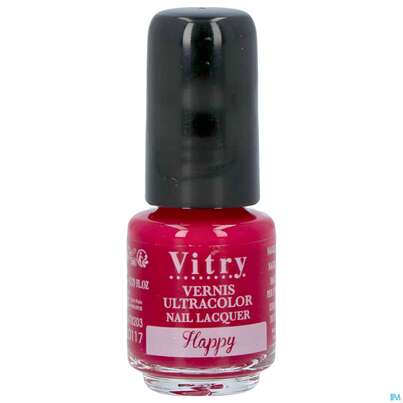 Vitry Nagellack 117 Happy 4ml, A-Nr.: 4629350 - 02