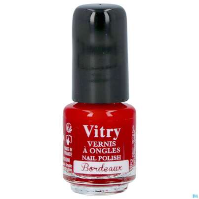 Vitry Nagellack 6 Dark Red 4ml, A-Nr.: 4628333 - 02