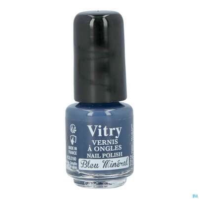 Vitry Nagellacke : Bleu Minéral 4ml, A-Nr.: 5177482 - 02