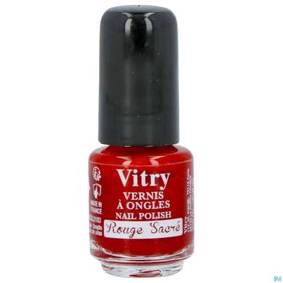 Vitry Nagellacke : Rouge Sacré 4ml, A-Nr.: 4629203 - 02