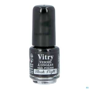 Vitry Nagellacke: Black Night 4ml, A-Nr.: 4628729 - 01