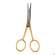 Vitry Schnurbartschere Inox Vergoldet 1pc, A-Nr.: 4633742 - 01