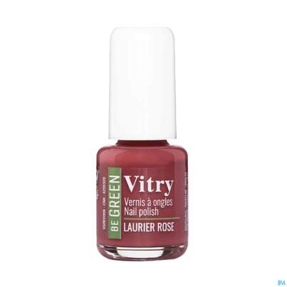 Vitry Vitry Nagellacke: Be Green 009 Laurier Rose 6ml, A-Nr.: 5396592 - 01