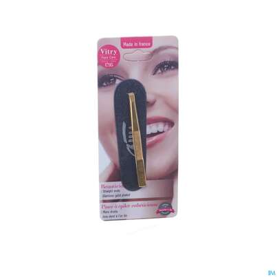 Vitry Zupfpinzette „prestige“ Rostfreier Edelstahl Gerade 1pc, A-Nr.: 4633707 - 03