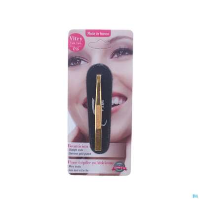 Vitry Zupfpinzette „prestige“ Rostfreier Edelstahl Gerade 1pc, A-Nr.: 4633707 - 05