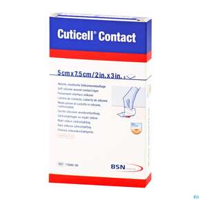 Wundauflagen Cuticell/contact Distanzgitter Silikon 5x 7,5cm 72680 5st, A-Nr.: 4254068 - 01
