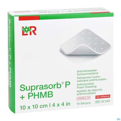 Wundauflagen Suprasorb P+phmb Nkl 10x10cm 10st, A-Nr.: 4180909 - 03