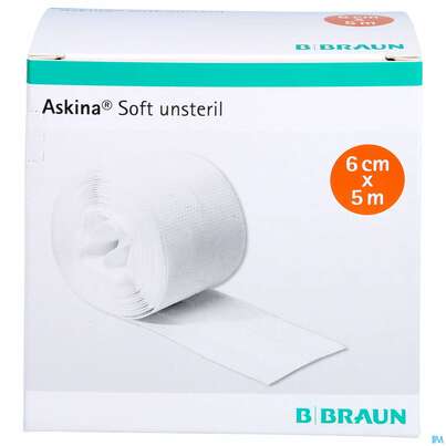 Wundverband Askina Soft Unsteril 5mx 6cm 1st, A-Nr.: 1779669 - 01