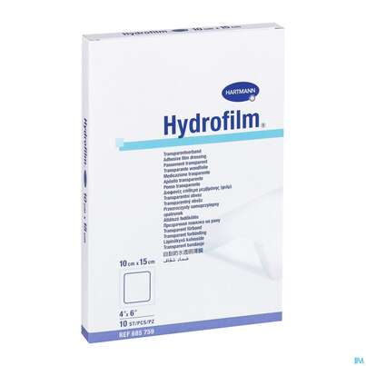 Sie sehen eine Packung Wundverband Hydrofilm 12x 25cm 25st, Produktbild: 03 Wundverband Hydrofilm 12x 25cm 25st, A-Nr.: 3697154 - 03