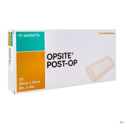 Wundverband Opsite Post-op 10x 20cm 20st, A-Nr.: 2213510 - 02