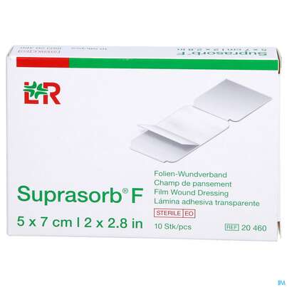 Wundverband Suprasorb/steril F Folien 5x 7cm 10st, A-Nr.: 2203397 - 01