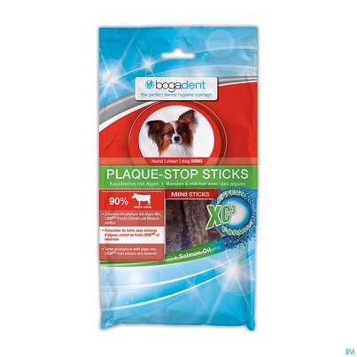 Veterinaerprodukte Bogadent Plaque-stop Hund/sticks Mini 100g, A-Nr.: 4610646 - 01