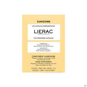 Sonnenprodukte Lierac Sunissime Preparing Capsules 30cap 1pk, A-Nr.: 5849680 - 01