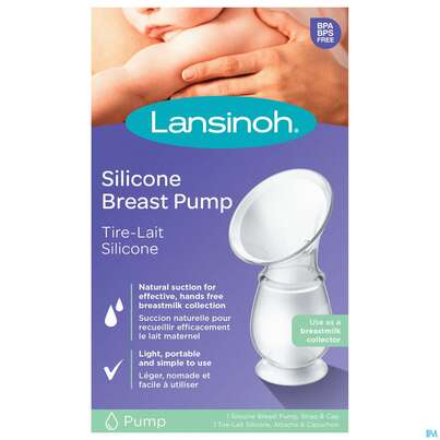 Milchpumpen-u.zubehoer Lansinoh Silikon Milchpumpe Muttermilch 1st, A-Nr.: 5219128 - 04