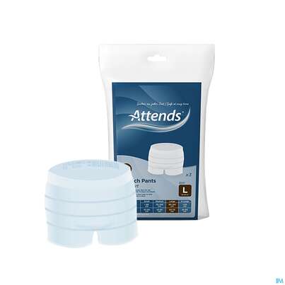 Inkontinenz Attends Stretch/pants Comfort Fixierhosen L 3st, A-Nr.: 4039594 - 03