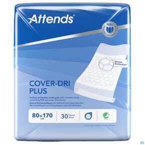 Krankenunterlagen Attends Cover Dri Plus 80x170cm 120st, A-Nr.: 3887512 - 01