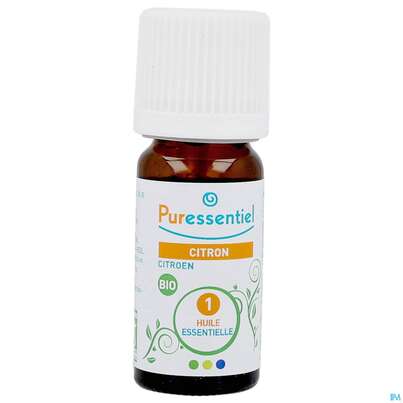 Aetherische Oele Puressentiel/bio Zitrone 10ml, A-Nr.: 4934142 - 02