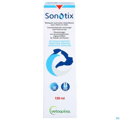 Veterinaerprodukte Ohrenreiniger Sonotix 120ml, A-Nr.: 4862075 - 01