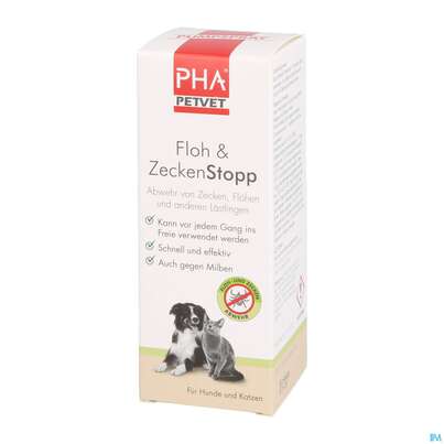 Veterinaerprodukte Pha Floh +zecken Stop F Hunde +katzen Neu 100ml, A-Nr.: 5199905 - 02
