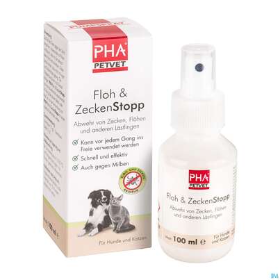 Veterinaerprodukte Pha Floh +zecken Stop F Hunde +katzen Neu 100ml, A-Nr.: 5199905 - 04