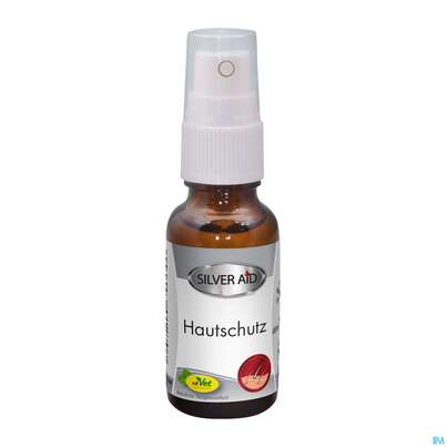 Sie sehen eine Packung Veterinaerprodukte Silveraid Hautschutz 20ml, Produktbild: 01 Veterinaerprodukte Silveraid Hautschutz 20ml, A-Nr.: 4751878 - 01