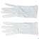 Zwirnhandschuhe Mpoe Weiss Gr 15 2st, A-Nr.: 3587454 - 01