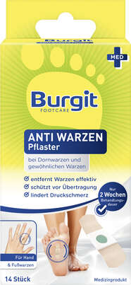 Burgit Anti Warzen Pflaster, A-Nr.: 5431868 - 01