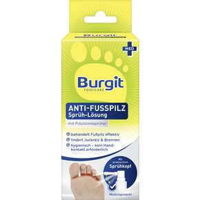Burgit Anti-Fußpilz Sprüh-Lösung 25ml, A-Nr.: 4615365 - 01