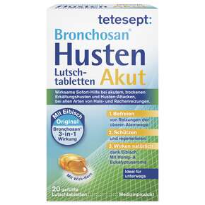 tetesept Bronchosan Husten Akut Ltbl. 20 Stk, A-Nr.: 5388641 - 01