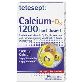 tetesept Calcium+ D3 1200, A-Nr.: 5074960 - 01
