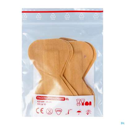 Fingerverbaende -traumaplast/kuppenverband Textil,elast. Mtl 10st, A-Nr.: 0722756 - 02