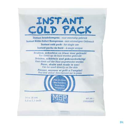 Kalt/warm Therapie Kaelte Sofort Kompresse Zum Einmalgebrauch Ice Cold Pack 14x18cm 1st, A-Nr.: 3840775 - 02