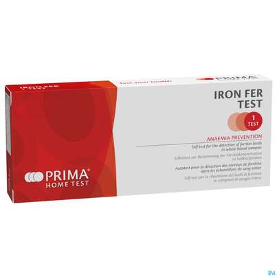 Diagnostika U.zubehoer Prima Iron Fer Eisen Test Nachweis Ferritinwerte In Vollblutproben 1st, A-Nr.: 5771699 - 02