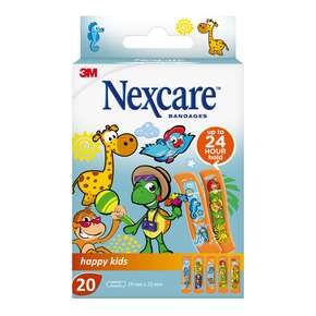 Nexcare™ Happy Kids Pflaster, 19 mm x 72 mm, 20/Packung, A-Nr.: 5360186 - 01