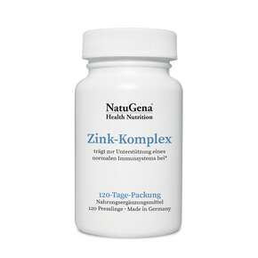 NatuGena Zink-Komplex Presslinge, A-Nr.: 5404328 - 01